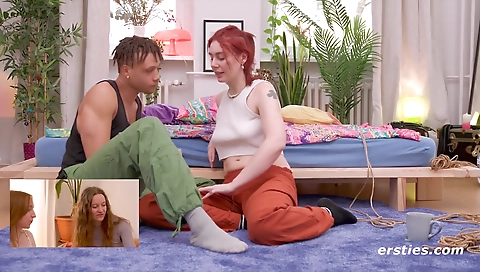 Super-hot bianca showing off her sexy body