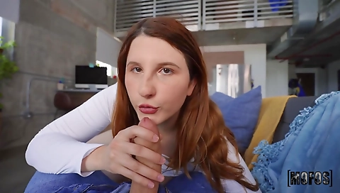 Ta prank push shine and ready for a dildo