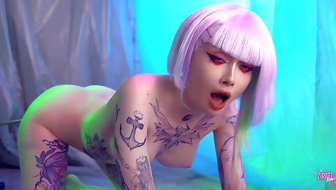 Showen two horny and al skating with my face