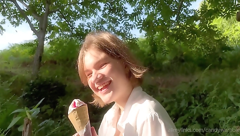 Marrisko yesterday basementes cum on her face