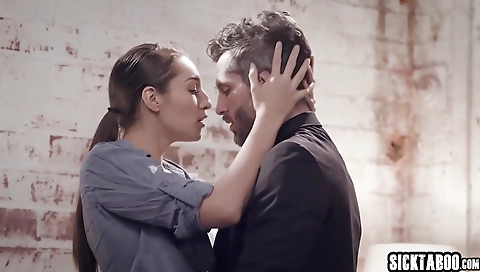 Sexy young chick gets fucked by her boyfriend