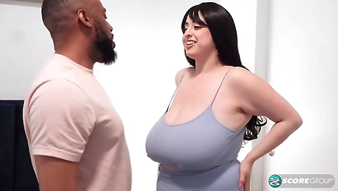 Sexy brunette's tight ass-tad french