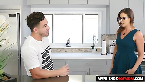 Mature woman has her first time with a